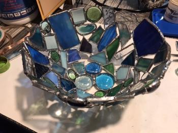 Memory Stained Glass Bowl